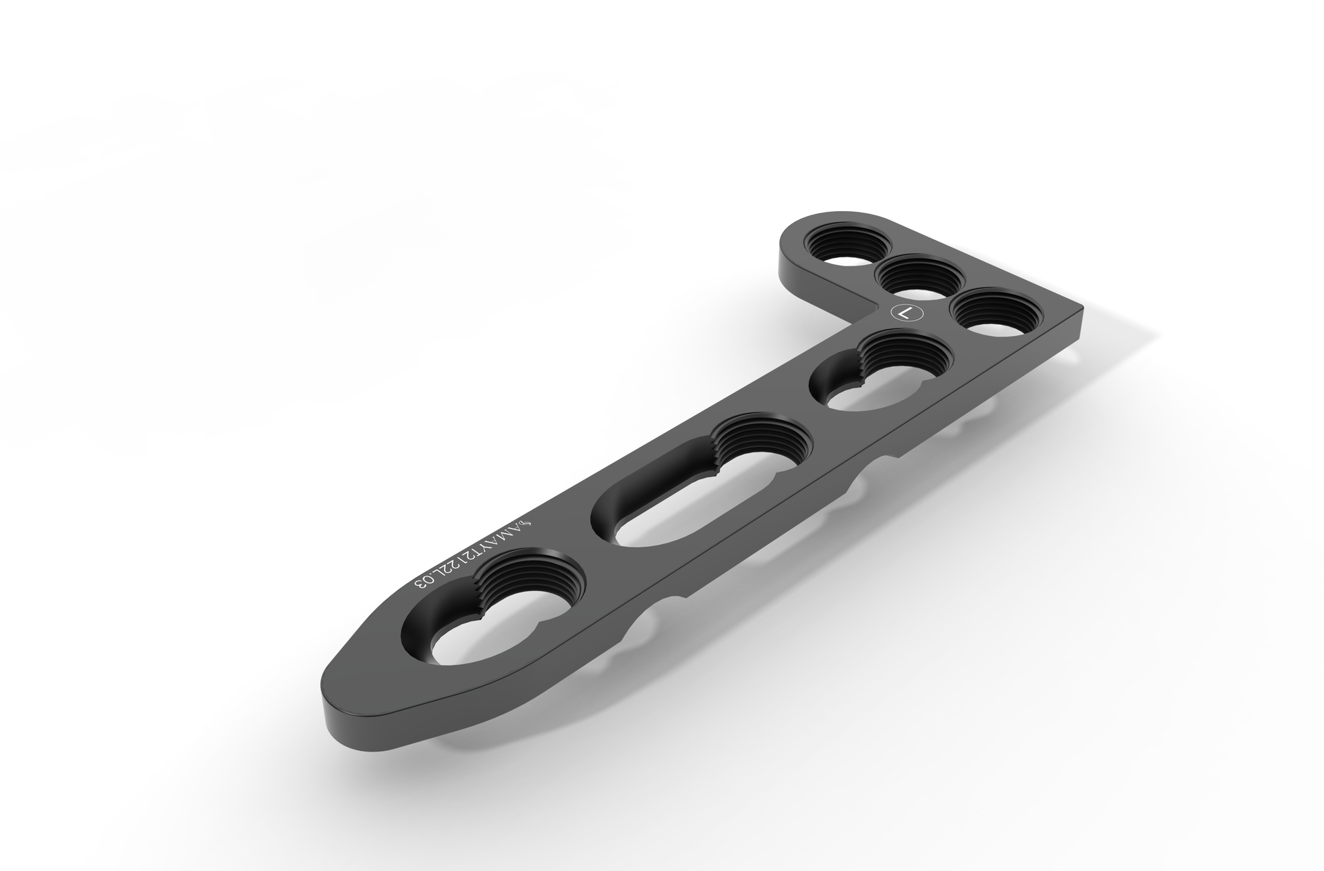 L Distal Radius Locking Plate 2.7mm Head 3 Hole Orthopedic Plate