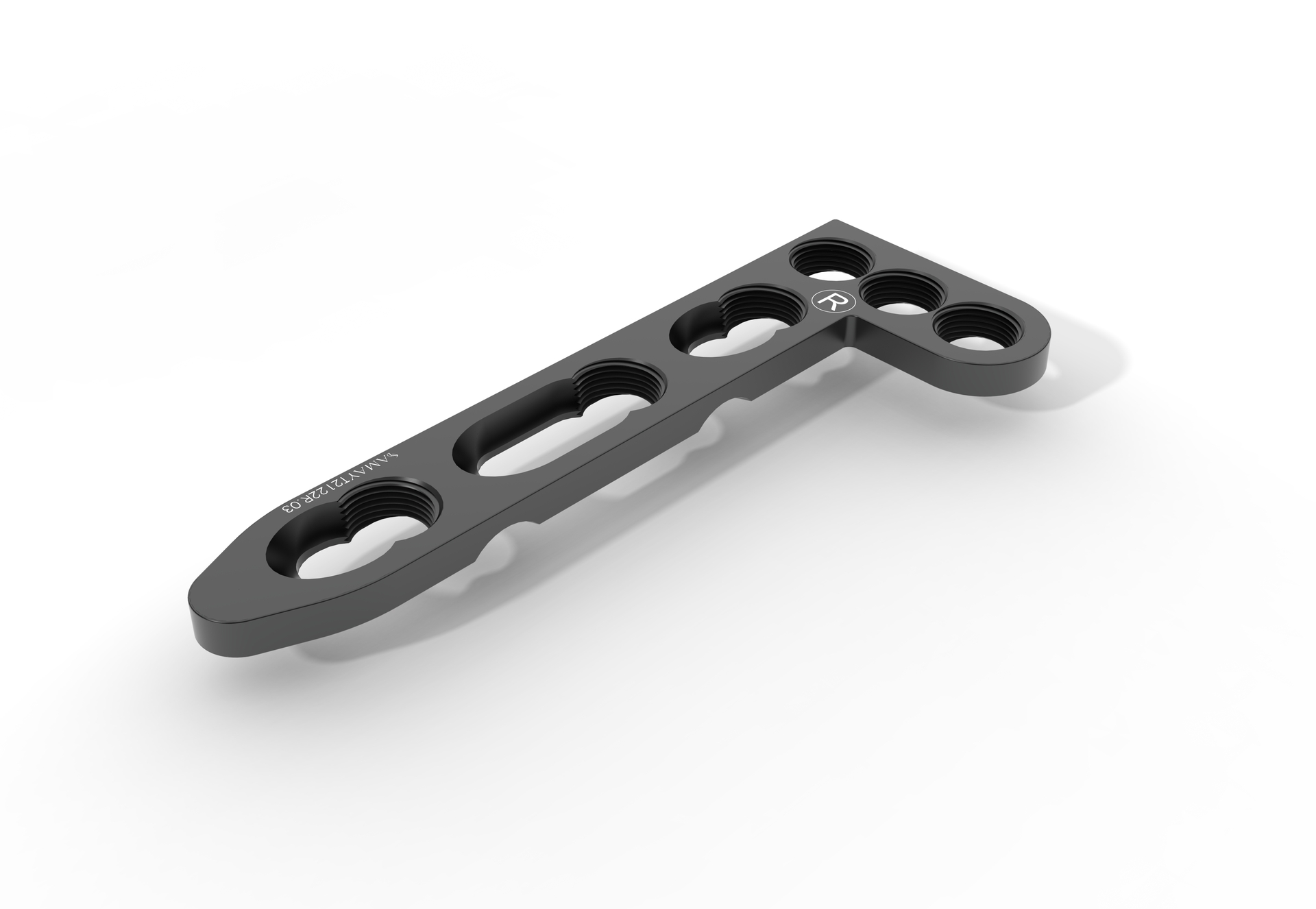 L Distal Radius Locking Plate 2.7mm Head 3 Hole Orthopedic Plate