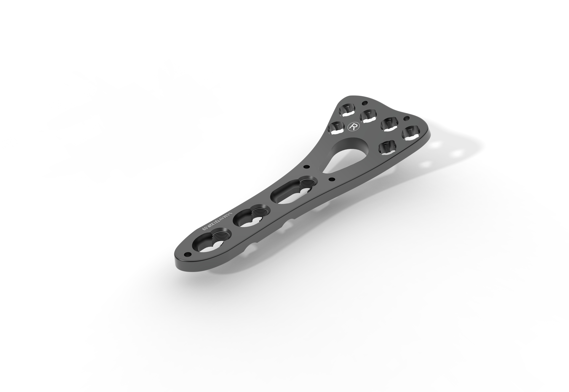 Volar V.A.Two-Column Distal Radius Locking Plate Standard 2.4-2.7mm Orthopedic Plate