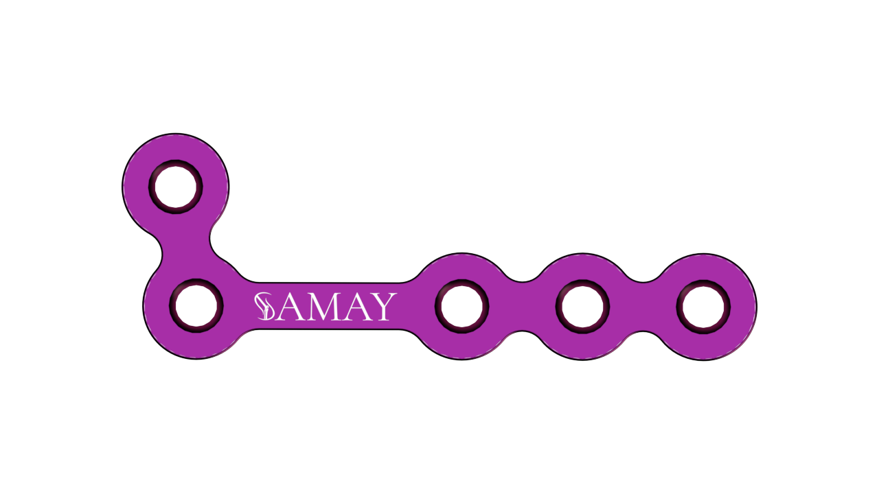 Mini ?L? Shape 100? Plate 1.5mm Mini Plate