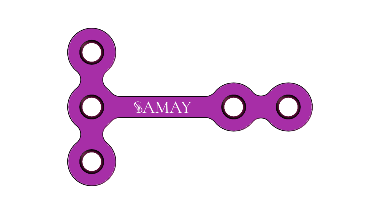 Mini ?T? Shape Plate 1.5mm Mini Plate
