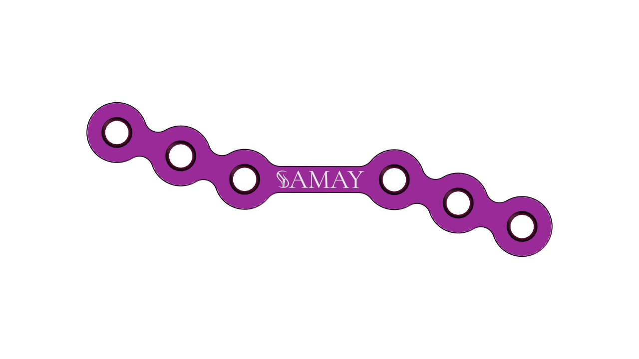 Mini Curved Plate 1.5mm Mini Plate