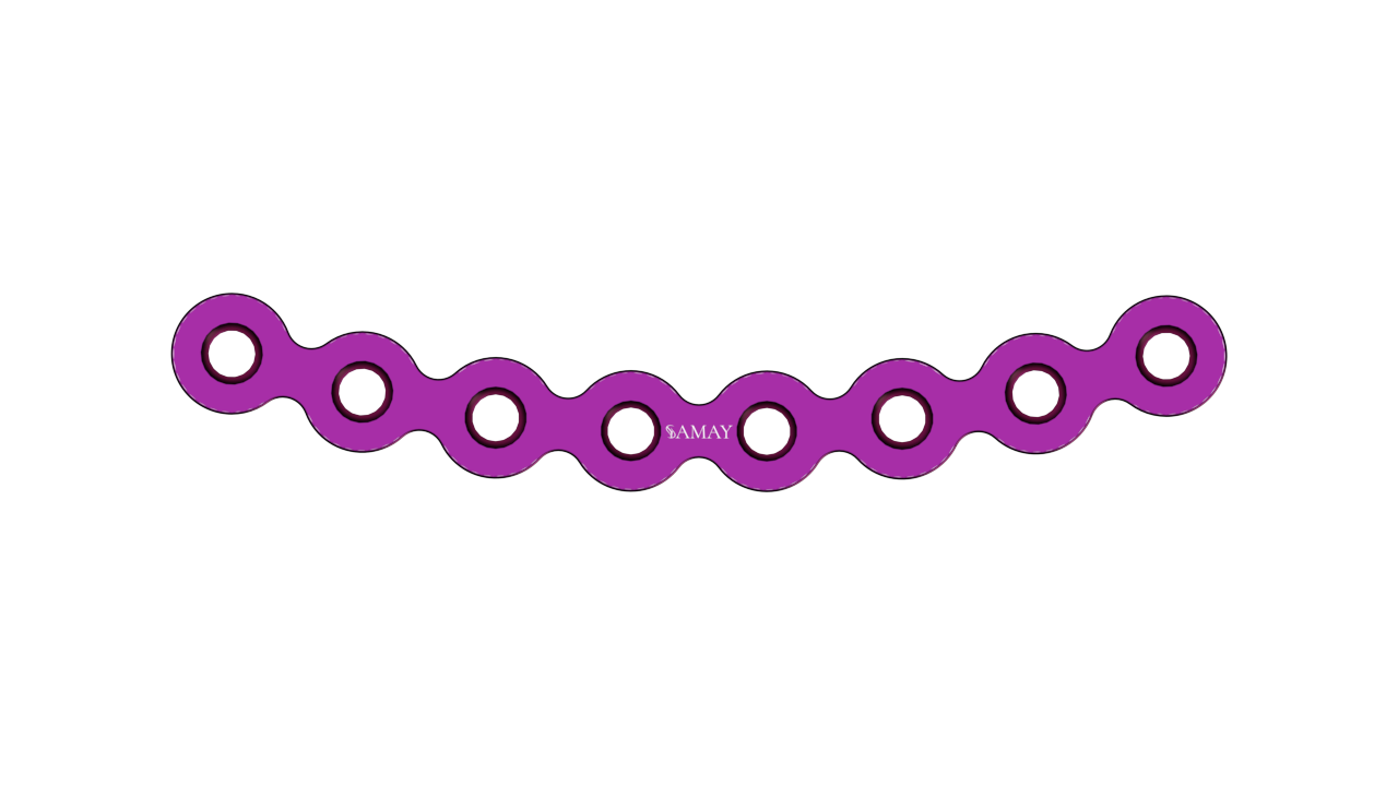 Mini Orbita Plate 1.5mm (Without Gap) Mini Plate