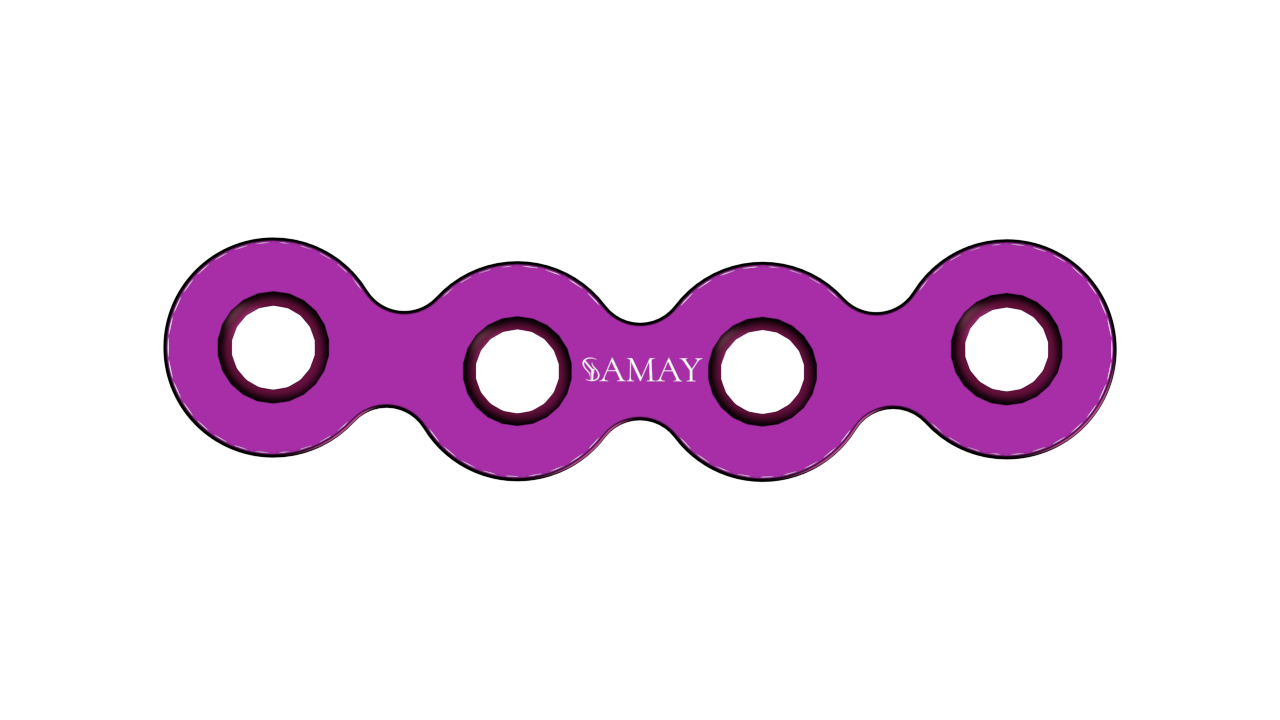 Mini Orbita Plate 1.5mm (Without Gap) Mini Plate