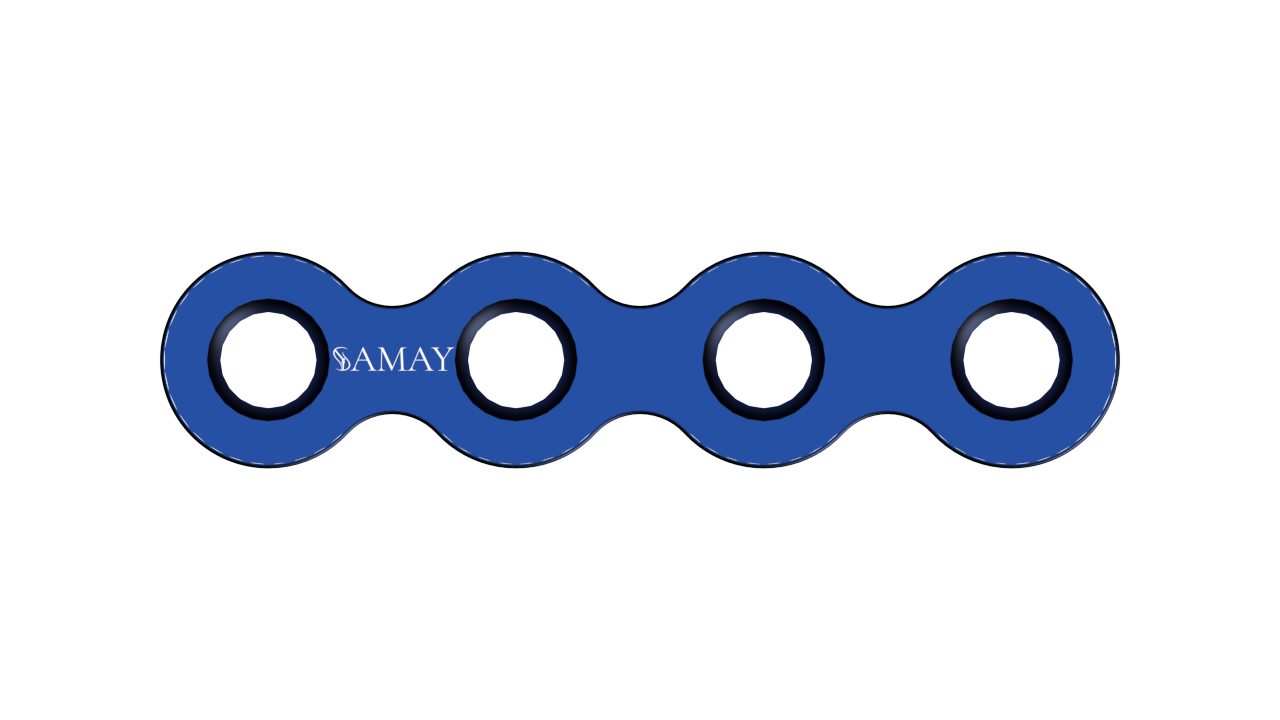 Mini Plate Straight 2.0mm (Without Gap) Mini Plate