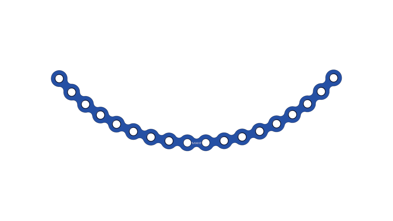 Mini Orbita Plate 2.0mm (Without Gap) Mini Plate