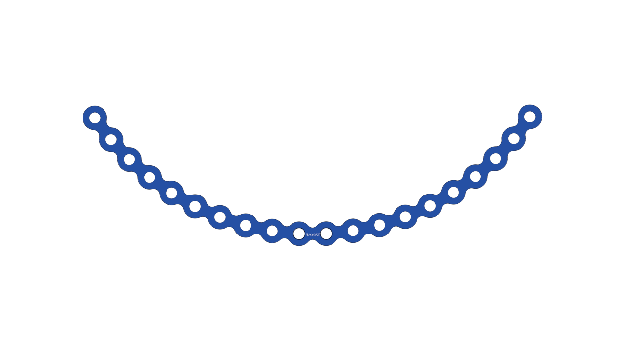 Mini Orbita Plate 2.0mm (Without Gap) Mini Plate