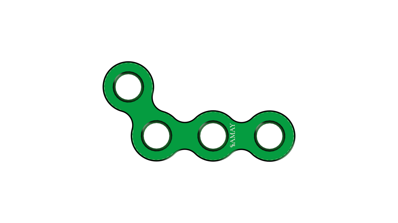 Mini ?L? Shape 120? Plate 2.5mm(Without Gap) Mini Plate