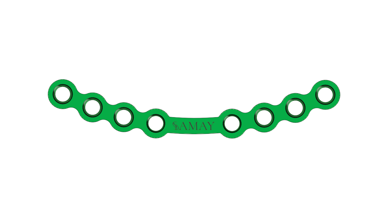 Mini Orbita Plate 2.5mm (With Gap) Mini Plate