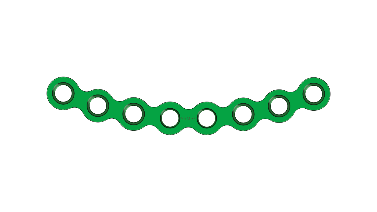 Mini Orbita Plate 2.5mm (Without Gap) Mini Plate