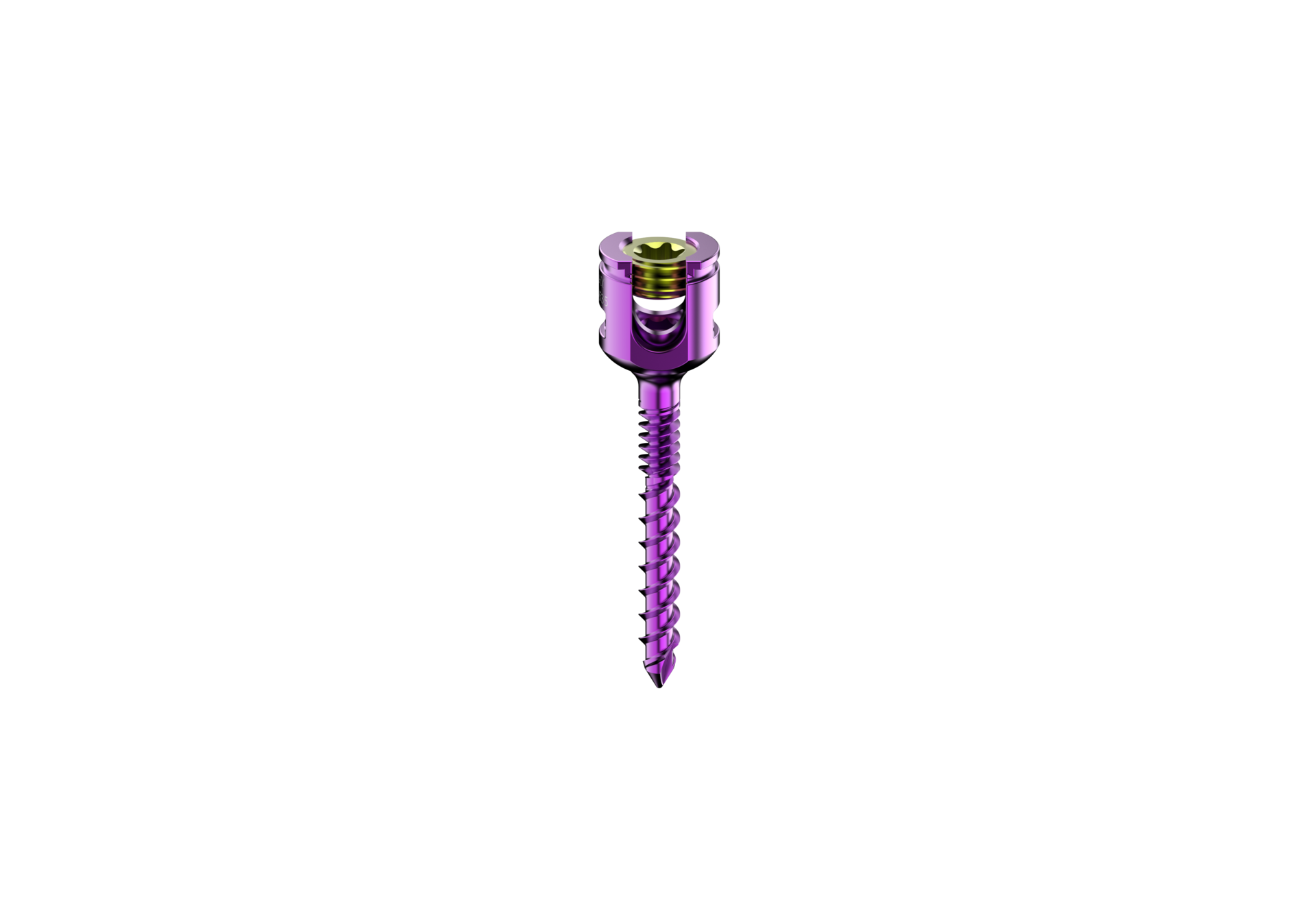 Polyaxial Dual Thread Screw Spine Screw